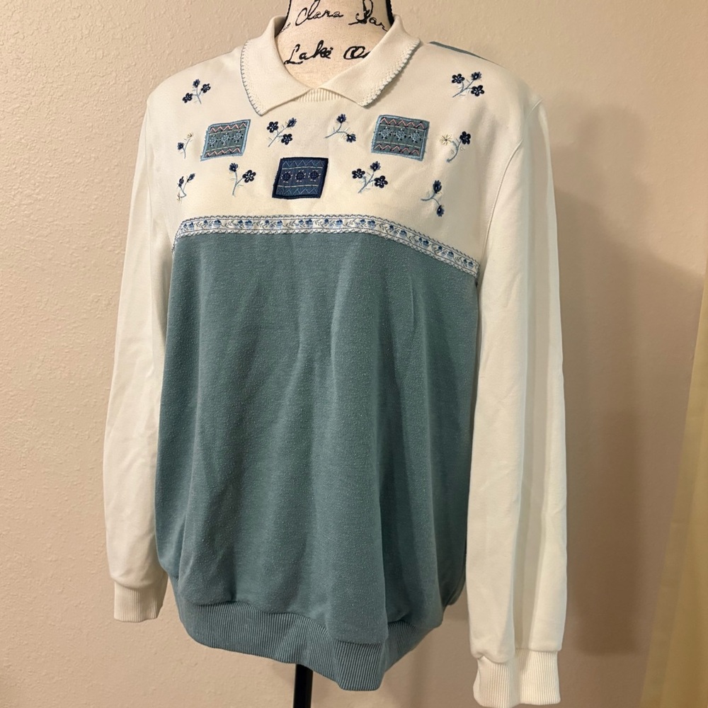Vintage Alfred Dunner Sweatshirt Size XL Vintage 90’s